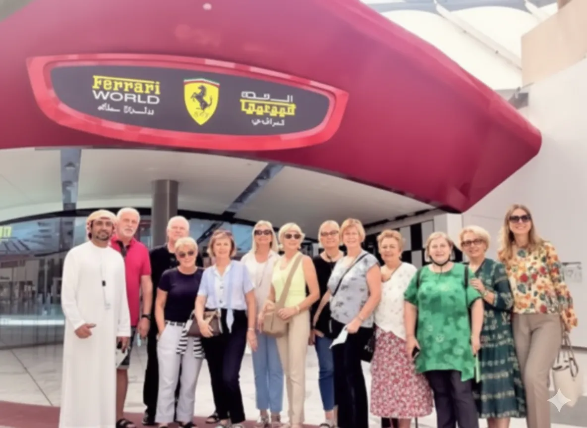 Formula Rossa Roller Coaster at Ferrari World